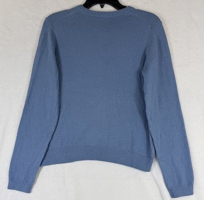 Gap CashSoft Cardigan Sweater Women Small Petite Blue Cash Soft New NWT