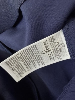 Gap Double Knit Ponte Crop Kick Pants XXL Women Navy Blue Pull On New NWT