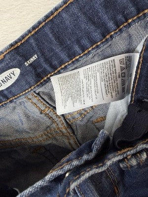 Old Navy Jeans Girls 10 Skinny Blue Denim