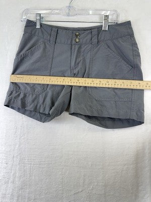 Patagonia Borderless Shorts 2 Womens Gray Hiking Nylon Stretch 4.5”