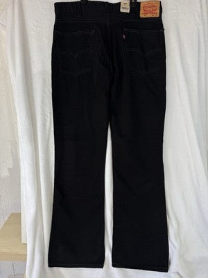 Levis 517 Jeans Boot Cut Mens 36x32 Black Bootcut  New NWT
