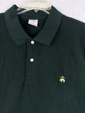 Brooks Brothers Performance Polo Short XL Green Short Sleeve Mens