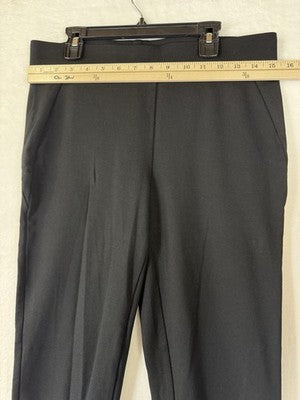 Ann Taylor Ponte Leggings Medium Black Knit Stretch Womens