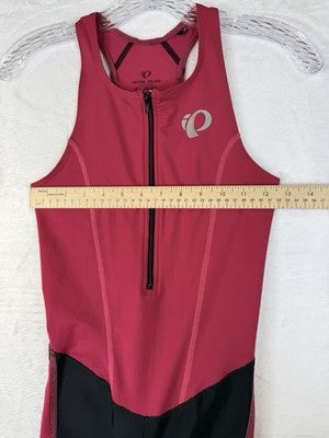 Pearl Izumi Tri Suit Medium Womens Pink Select Pursuit Triathalon Cycling