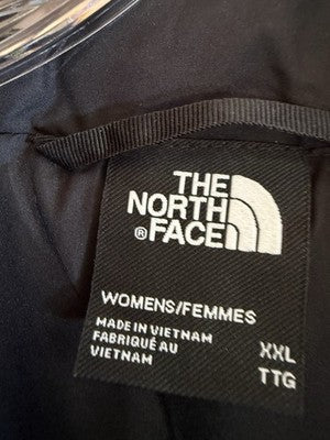 The North Face Puffer Vest Womens XXL ING Finance Company Logo Black