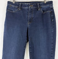 Talbots Flawless Slim Ankle Jeans 6 Dark Blue Womens Denim