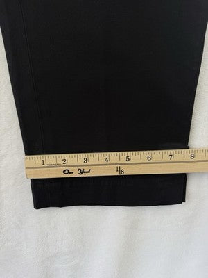 Talbots Perfect Skimmer Pants 6 Black Capri Womens