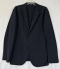 Uniqlo Airsense Blazer Large Mens Navy Blue Jacket Slim Fit
