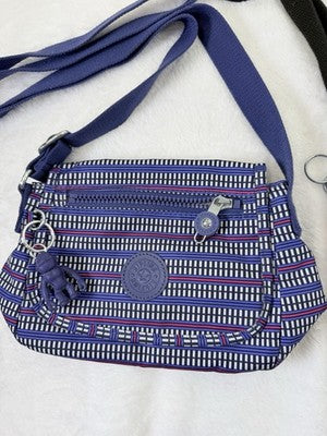 Kipling Crossbody Bag Small Abanu Mini Black Purple Purse Lot