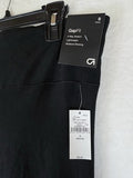 Gap Fit Small Petite Smooth High Rise Crop Flare Leggings Black Women New NWT