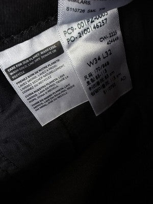 Levis 318 Shaping Wide Leg Jeans 34 Womens Black 34x32 Levi’s New NWT