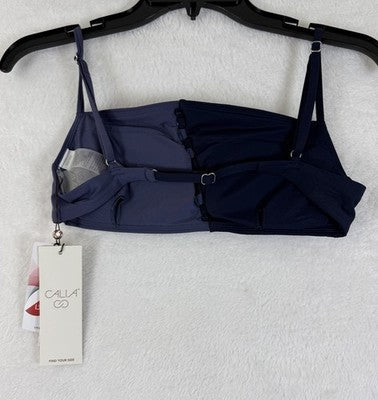 Calia Swim Top Small Bikini Purple Swimwear Womens Looped New NWT