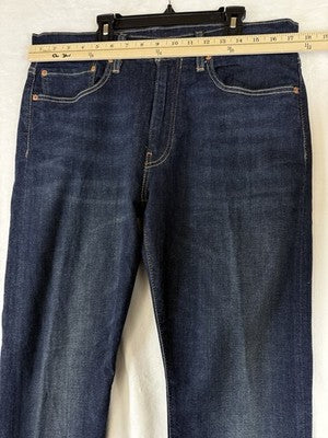 Levis 502 Jeans 34x30 Mens Taper Dark Blue Levi’s