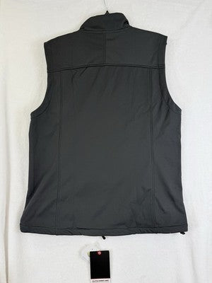 Little Donkey Andy Vest XL Black Softshell Lightweight Mens Full Zip New NWT