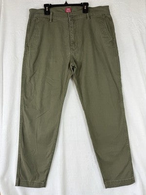 Levis XX Chino Standard Taper Pants 34x30 Green