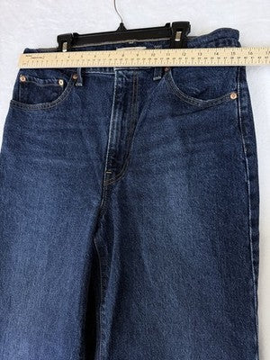 Levis Ribcage Bell Jeans 30 Womens 30x32 Blue Bell Bottom Levi’s
