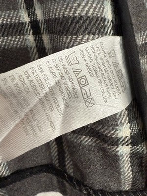 Laurie Felt Size 6 Jacket Gray Plaid Wool Blend Blazer Womens Soft