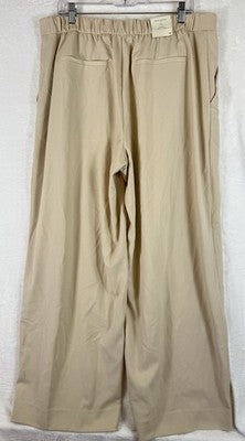 Banana Republic Hayden Wide Leg Pants 18 Black High Rise Womens New NWT