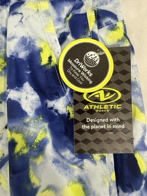 New Athletic Works Shorts Womens XXXL 22 Plus Size 3” Inseam DriWorks Liner NWT