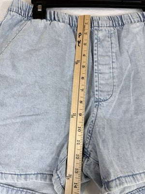 Gap Denim Shorts Women Medium Tall Mid Rise UltraSoft Easy Light Blue New NWT