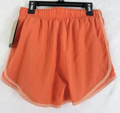 Nike Tempo Running Shorts Womens XS Dri FIT Mid Rise Brief Lined Orange New NWT