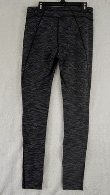Lucy Powermax Leggings Medium Hatha Collection Gray Black Workout