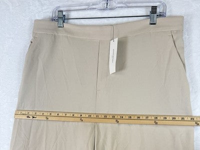 Banana Republic Hayden Wide Leg Pants 18 Black High Rise Womens New NWT