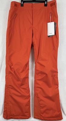 Halfdays Alessandra Primaloft Ski Snowboard Pant Women's Large Spritz Orange NWT