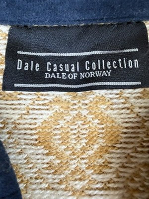 Dale Of Norway Cardigan Sweater Medium 100% Wool Womens *FlawRead