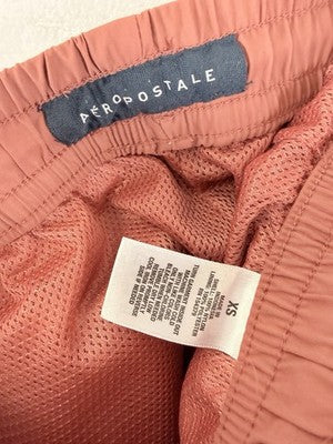 Aeropostale Swim Trunks XS Mens Clay Red Swim Shorts 6”