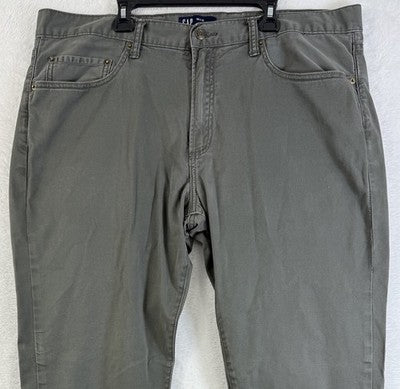 Gap Slim Expedition Pants 38x32 Denim 5 Pocket Mens