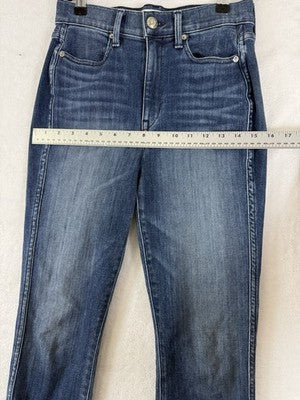 Ayr Jeans 27 27x26 The Riser Womens Blue Skinny High Rise