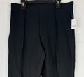 Gap High Rise Double Knit Crop Kick Pants Medium Petite Womens Black New NWT