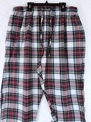 Polo Ralph Lauren XL Pajama Pants Red Plaid 100% Cotton Flannel Mens