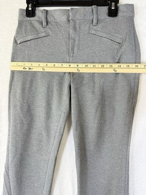 Gap Double Knit Pants 4 Womens Skinny Ankle Gray