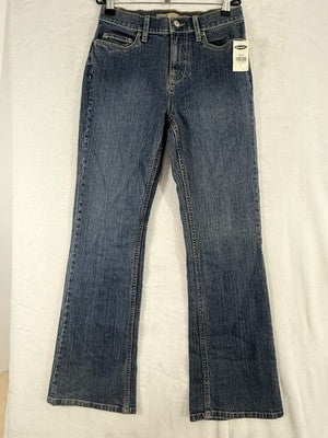 Vintage Old Navy Jeans Womens 2 Boot Cut Stretch At Waist Deadstock 1995 Y2K NEW