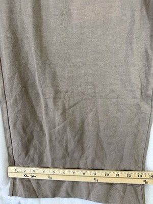 Gap Heavyweight Wide Leg Pants Medium Tall Womens Pull On Knit *FlawRead