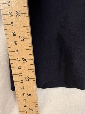 Liz Claiborne Lisa Pants 20W Navy Blue Pull On Womens Plus Size