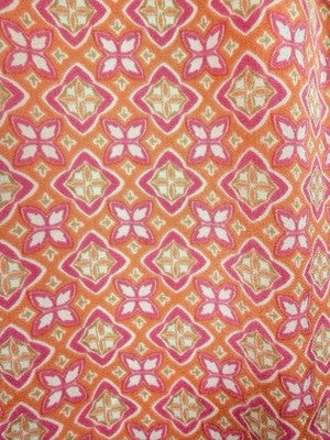 J Crew Pajama Pants Medium Satin Pink Print Womens