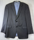 Tommy Hilfiger Mens Suit Jacket 42R Gray Pinstripe 100% Wool Blazer Sport Coat