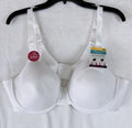 Vanity Fair Bra 44C 76528 White Radiant Smooth Full Coverage New NWT