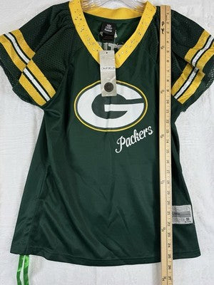 Green Bay Packers Jersey Womens Large Reebok Matthews Rhinestones NFL New NWT