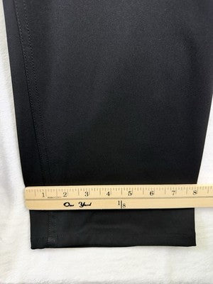 Hart Schaffner Marx Luxury Performance Pants 38x30 Black Golf Mens New NWT