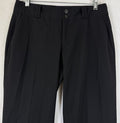 Banana Republic Pants Women 6 Petite Black Martin Fit Wool Stretch 6P Boot Cut
