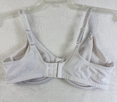 Olga Bra 40C 35063 Luxury Lift Underwire Womens White