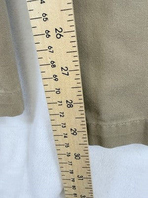 Vintage LL Bean Pants Womens 8 Khakis Pleated High Rise 80s Hipster