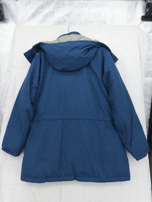 Vintage LL Bean Womens Jacket Large Down Puffer Coat 90s Penobscot Parka Hipster