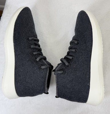 Allbirds Womens 7 Wool Gray Runner Up Mizzle Shoes Sneakers High Top Runners New
