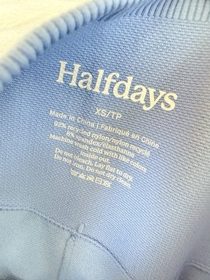 Halfdays Sophia Legging Sophia XS Blue Seamless Womens Leggings NWT New