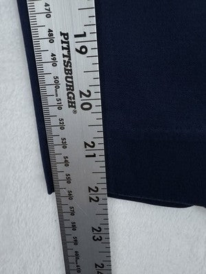 Talbots Perfect Skimmer Pants 6 Navy Blue Womens Capri Chino Chinos